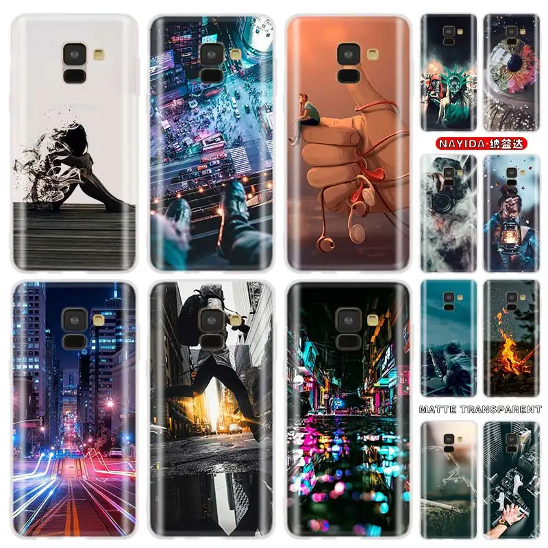 Прозрачный чехол Baseus для Samsung J4 J6 Plus J7 J8 J3 J5 2015 2016 2017 EU 2018 Prime Funda мягкие силиконовые