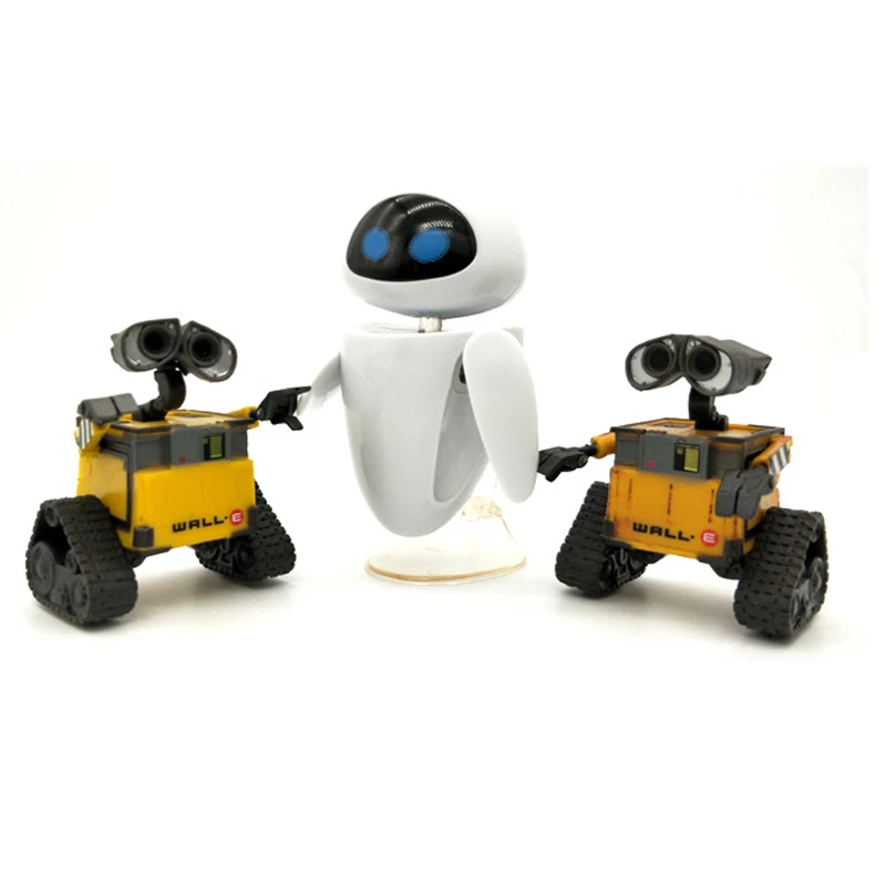 New Arrival Wall E Robot Wall E Eve Pvc Action Figure Collection Model Toys Dolls With Box Kids Gift Aliexpress