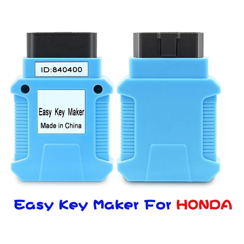 Синий OBDII Для Honda Easy Key Maker, поддержка всех ключей, ключ-транспондер для Honda Acura, программист, зарегистрирующий ключ, диагностический инструмент - Цвет: Синий