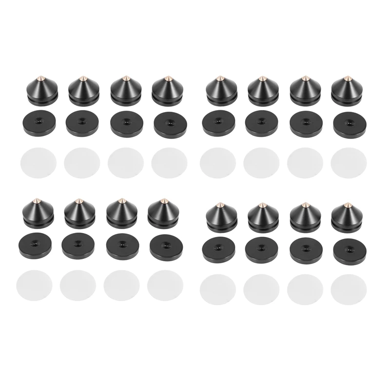4 Sets Speaker Loudspeaker Spikes Stand Feets Audio Speaker Repair