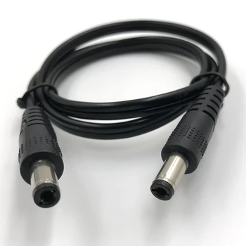 

10PCS 0.5M DC power cord 2.1DC head 2.1 * 5.5 double head belt line 12V24V charging cable connection line connector monitoring