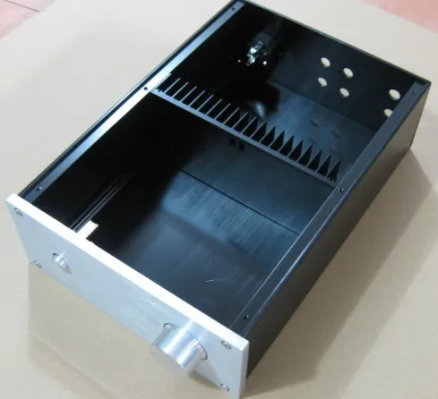 JC229 All Aluminum Housing Power Amplifier Chassis DIY Enclosure Preamplifier Case