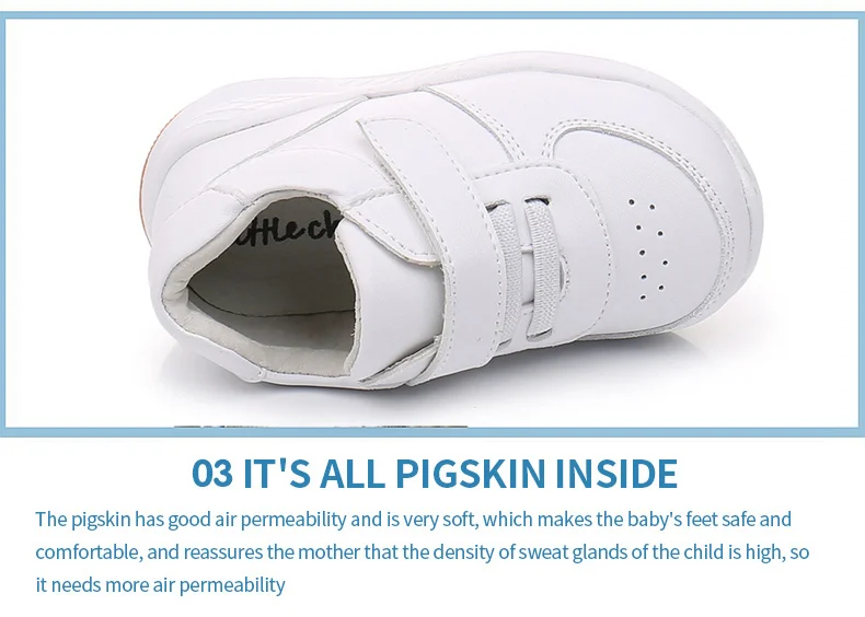 Sapatos de Couro Sapatos de Escola Crianças Tênis Meninos Sapatos Meninas Formadores Branco Preto Rosa Casual Sapato Flexível Calçado 19 Sapato escolar infantil de couro, calçado flexível