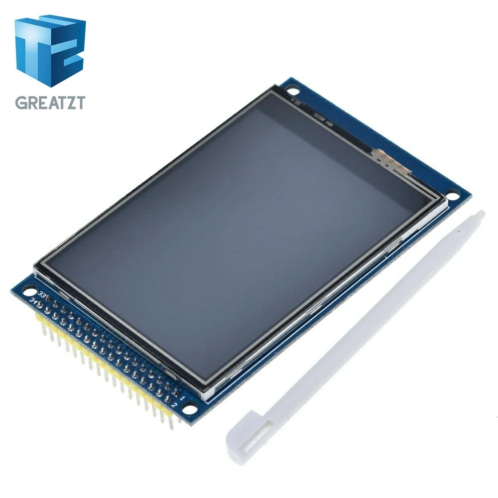 GREATZT 3,2 дюймов TFT lcd сенсорный экран модуль Дисплей Ultra HD 320X240 ILI9341 для Arduino 3,2 ''320240 240x320 240320 2560 diy