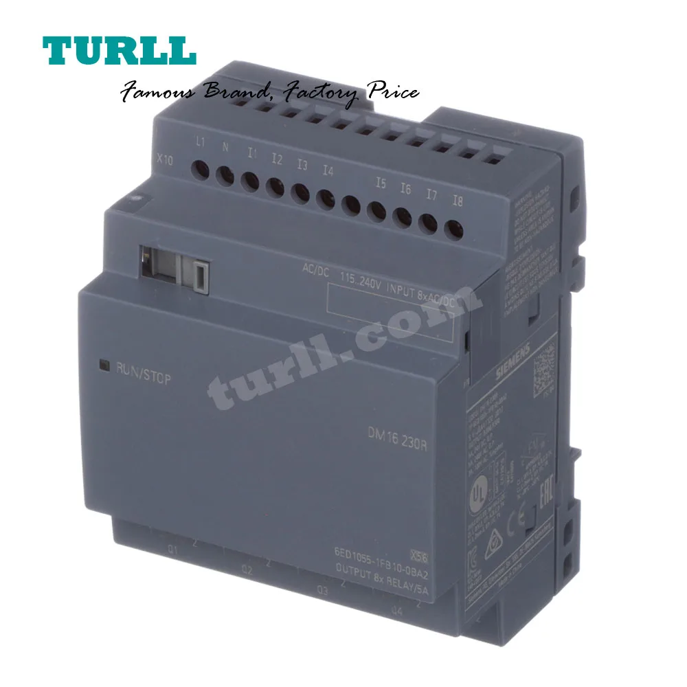 SIEMENS LOGO 8 3 PLC цифровой модуль расширения DM16 24R 230R 4 MW 8DI 8DO 24 230V DC Trans реле 6ED1055-1NB10-0BA2 1CB10