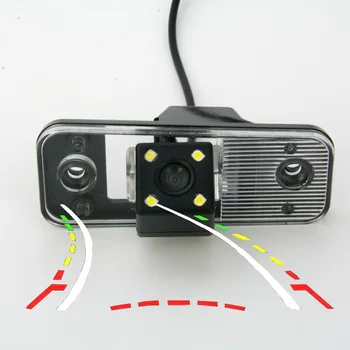 

Waterproof CCD Dynamic Trajectory Tracks Car Rear view Camera BackUp Reverse Parking Camera FOR HYUNDAI Azera Santa Fe IX45 Car