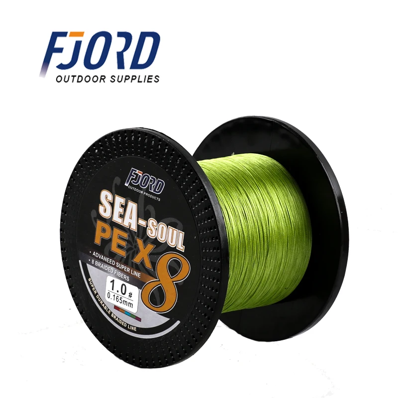 

FJORD 300M Super Strong 8 Strands Fishing Line PE Braid 0.6#-8.0# Sea Fishing Multicolor Fishing Tackle