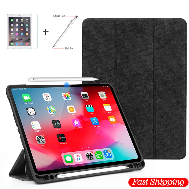 

For iPad Pro 11 Case for iPad Pro 12.9 2018 Funda Magnetic Ultra Slim Smart Cover for iPad 11 inch Case Support Wireless Charge