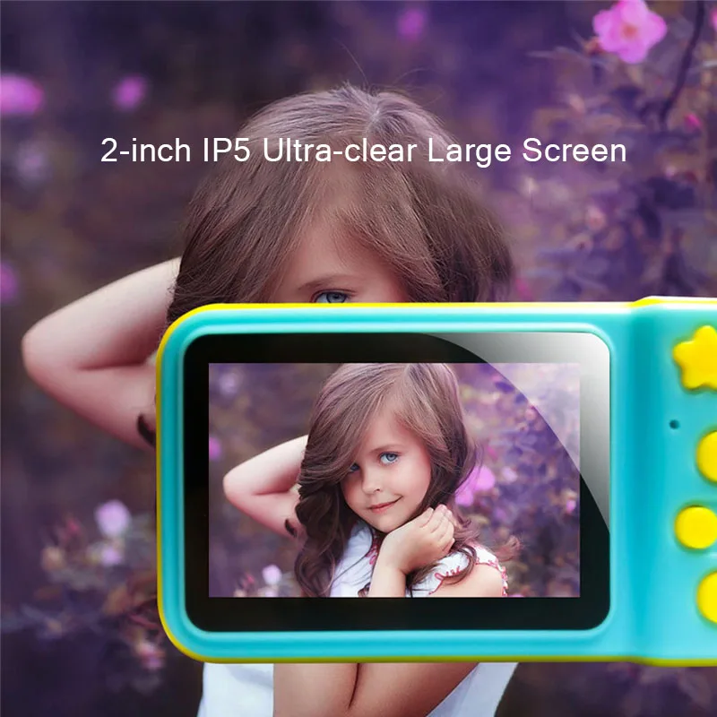 2 дюйма Экран Мини цифровой Камера для девочек подарок на день рождения для детей мини Камера детские развивающие игрушки 1080P проекции видео Камера