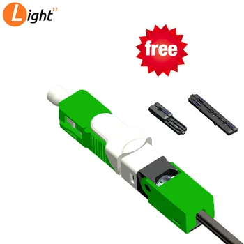 

ESC250D APC Single-Mode Fiber Optic SC /APC Quick Fast Field Assembly Connector