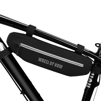 

Bicycle Bag Triangle Bag Beam Waterproof Upper Tube Hanging Saddle Bag Mountain Road Bike Riding Large Space Reflective Design