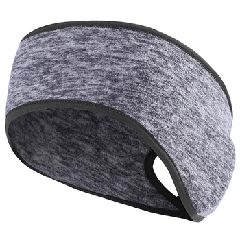 

Outdoor Women'S Ponytail Headband Ear Warmer Head Wrap for Yoga Fitness Cycling Tennis Running Sweatband