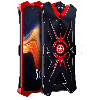 

For Nubia Play Phone Anti-fall Protective Shell Smartphone Shockproof Heavy Duty Armor Metal Phone Case