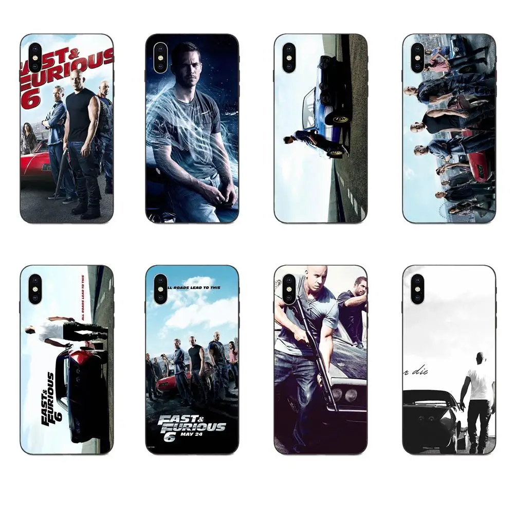 Мягкий ТПУ мобильный телефон Paul Walker Fast Furious 6 для Galaxy A3 A5 A6 A6s A7 A8 A9 A10 A20E A30 A40 A50 A60 A70 A80