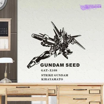 

GUNDAM SEED Wall Decal Vinyl Wall Stickers Decal Decor Home Decorative Decoration Anime Seed Gundam Car Sticker