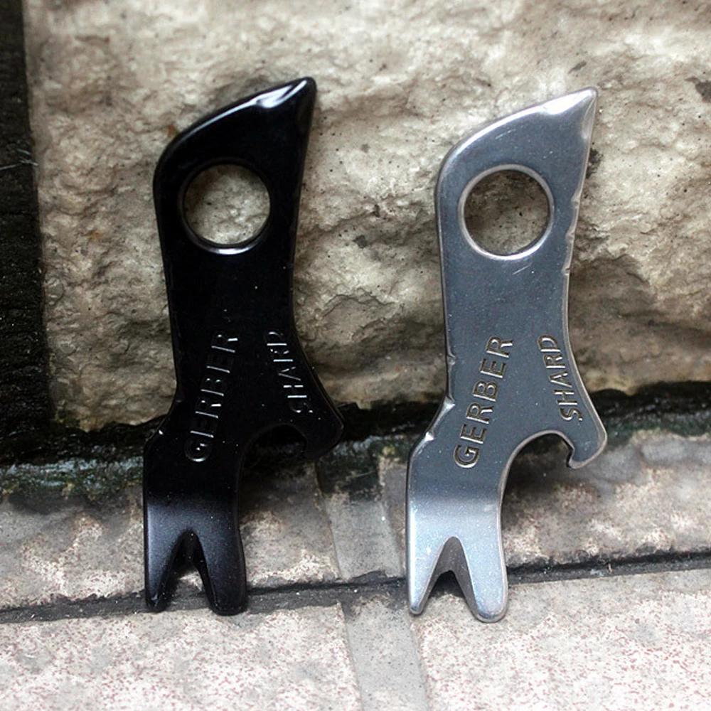Wholesale 100PCS/lot 2Colors EDC Seven-in-one Outdoor Camping Protection Survival Stainless Steel Mini Multifunction Tool | Спорт и