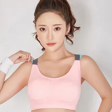 Сексуальный спортивный бюстгальтер, топ с перекрестными лямками, нижнее белье для фитнеса, женщин, пуш-ап, для йоги, бега, тренажерного зала, одежда для активного отдыха, мягкое нижнее белье, укороченные топы