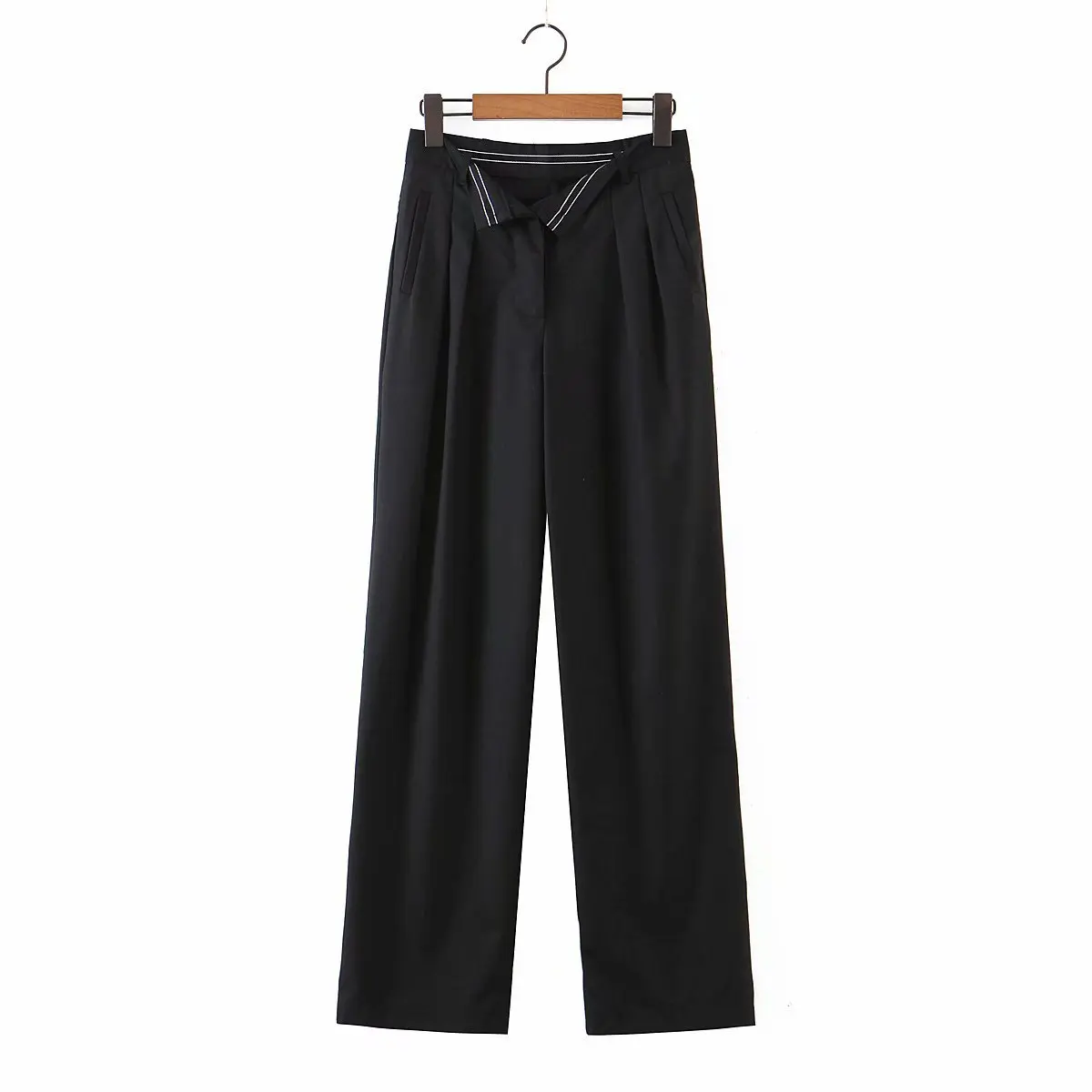 

Blazer trousers straight, high-waisted trousers