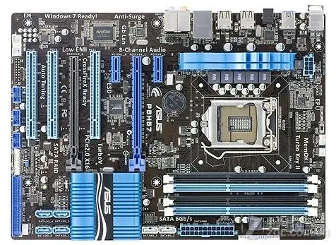 Оригинальная материнская плата ASUS P8H67 для DDR3 LGA 1155 процессора I3 I5 I7 USB2.0 USB3.0 32 Гб H67