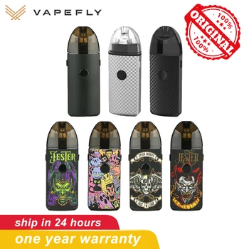 

Original Vapefly Jester Rebuildable Dripping Pod system vape Kit 2ml 1000mAh DIY Rebuildable Dripping electronic cigarettes