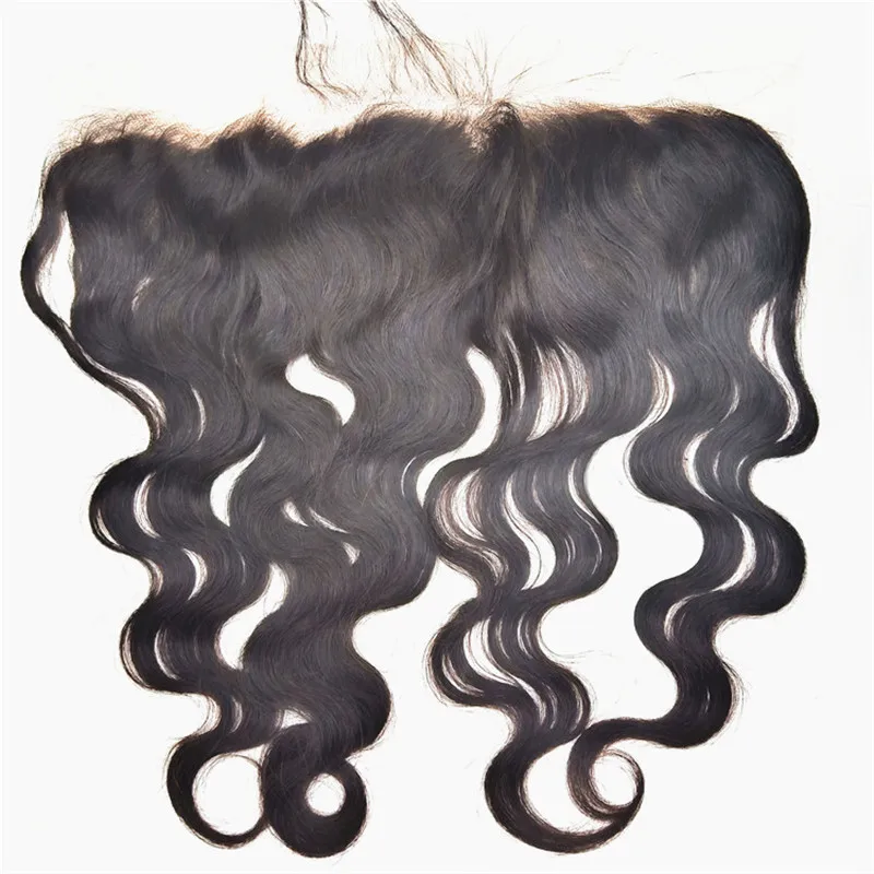 

Virgin Human Hair Bundle With Body Wave Lace Closure Free Part Human Hair Closure