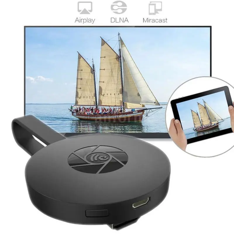 1080P беспроводной WiFi Дисплей ТВ ключ приемник палка Airplay медиа стример Adapte|Коробки