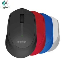Оригинальная Беспроводная USB мышь logitech M280, 2,4 ГГц, поддержка офисного тестирования, с usb-нано-приемником, 1000 точек/дюйм, для ноутбуков с ОС Windows/Mac OS