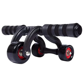 

Abdominal Wheel, Three-Wheeled Home Sports Fitness Equipment, No Damage to Floor,Anti-Skid High-Elastic Wheels