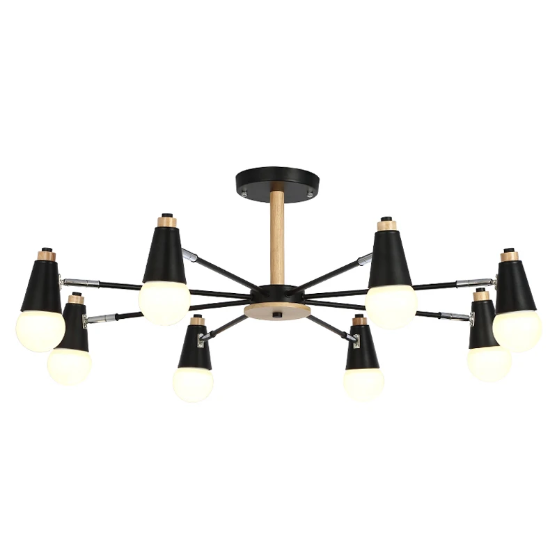 BOTIMI современные светодиодные потолочные лампы для гостиной регулируемые
