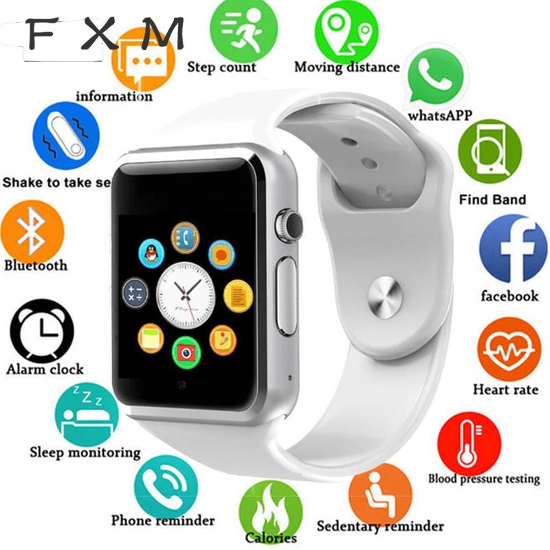 neue смарт Uhr синхронизация Notifier поддержка SIM TF Karte Kinactivity Apple iphone Android Telefon Frauen мужские умные часы смарт