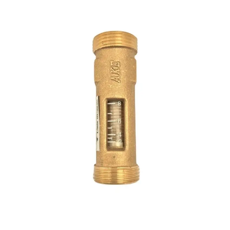 G3/4" Mechanical Flow Meter Direct Reading 2-8L/min USC-MS43TA Spring flow meter Brass Flow reader Balancing Valve