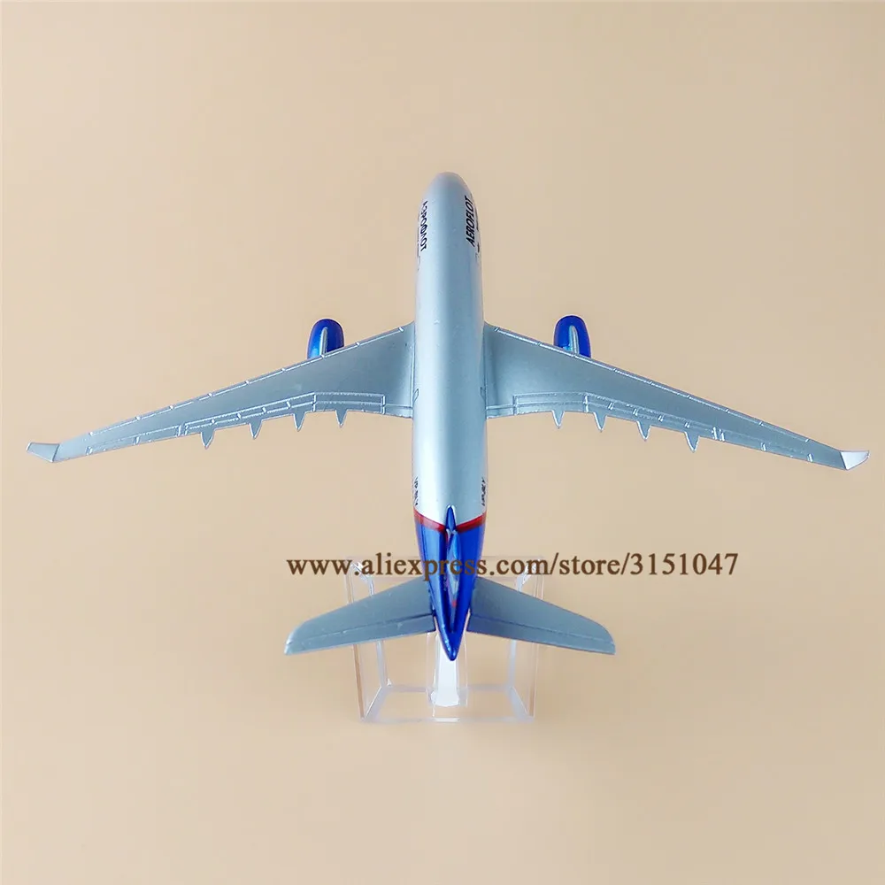 Модель самолета A330 16 см из металлического сплава|Вертолеты самолеты корабли