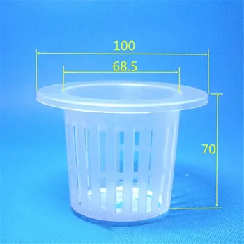 

1Pcs Hydroponic colonization Mesh Pot Net Cup Basket Hydroponic Aeroponic Planting Grow Clone Nursery Plant Soilless Free Ship