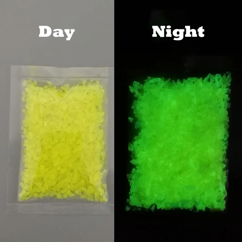 Luminous Sand Stones Garden Park Road Pebbles Glow In Dark Ornaments For Party Aquariums Fish Tank Decoration Stone Ornaments