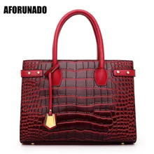 Модные женские ручные сумки, Классические роскошные сумки с крокодиловым узором, женские сумки, Дизайнерские Сумочки с подвеской через плечо для женщин