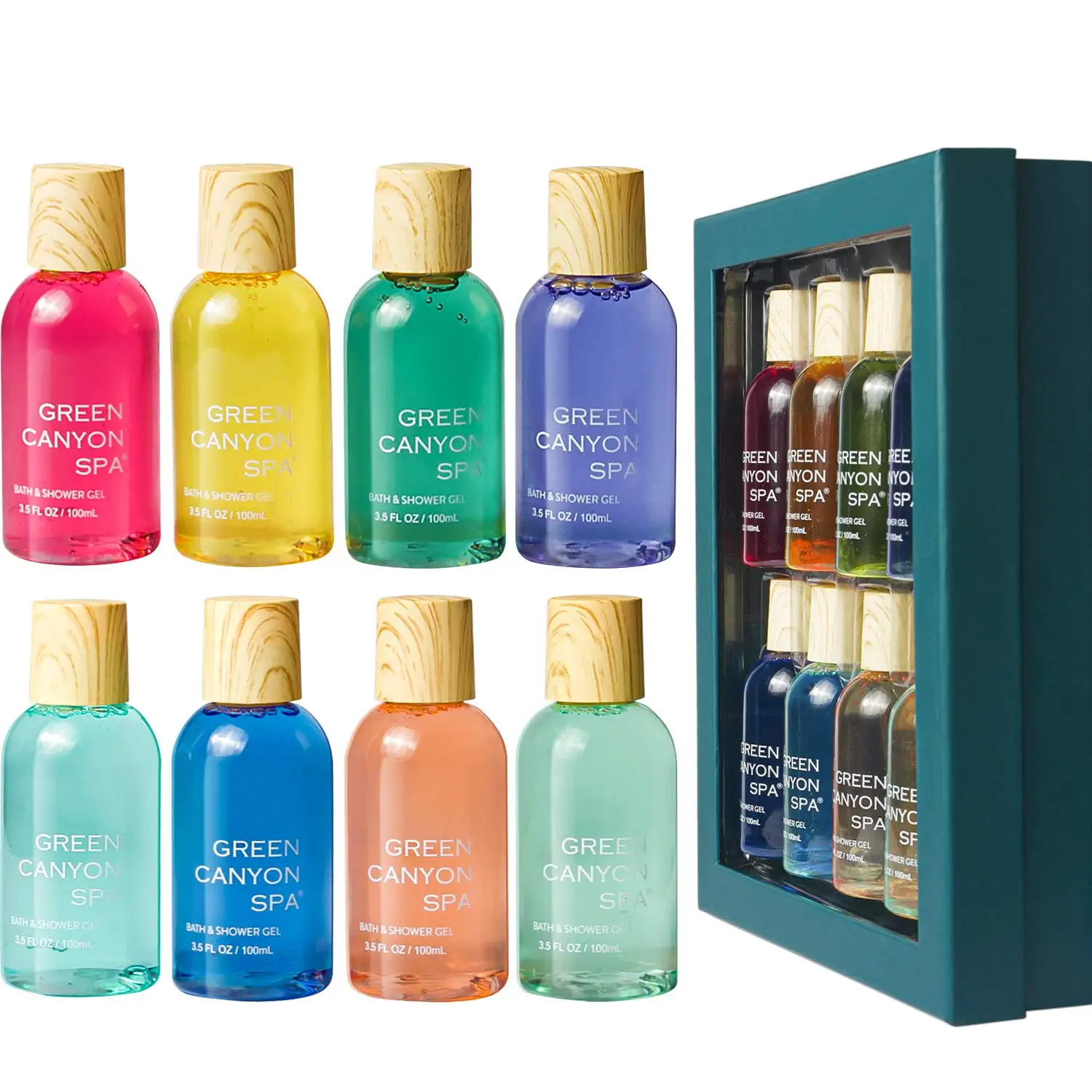 8pcs Body Wash Gift Set For Women Shower Gel Set In 8 Scents Mother s 