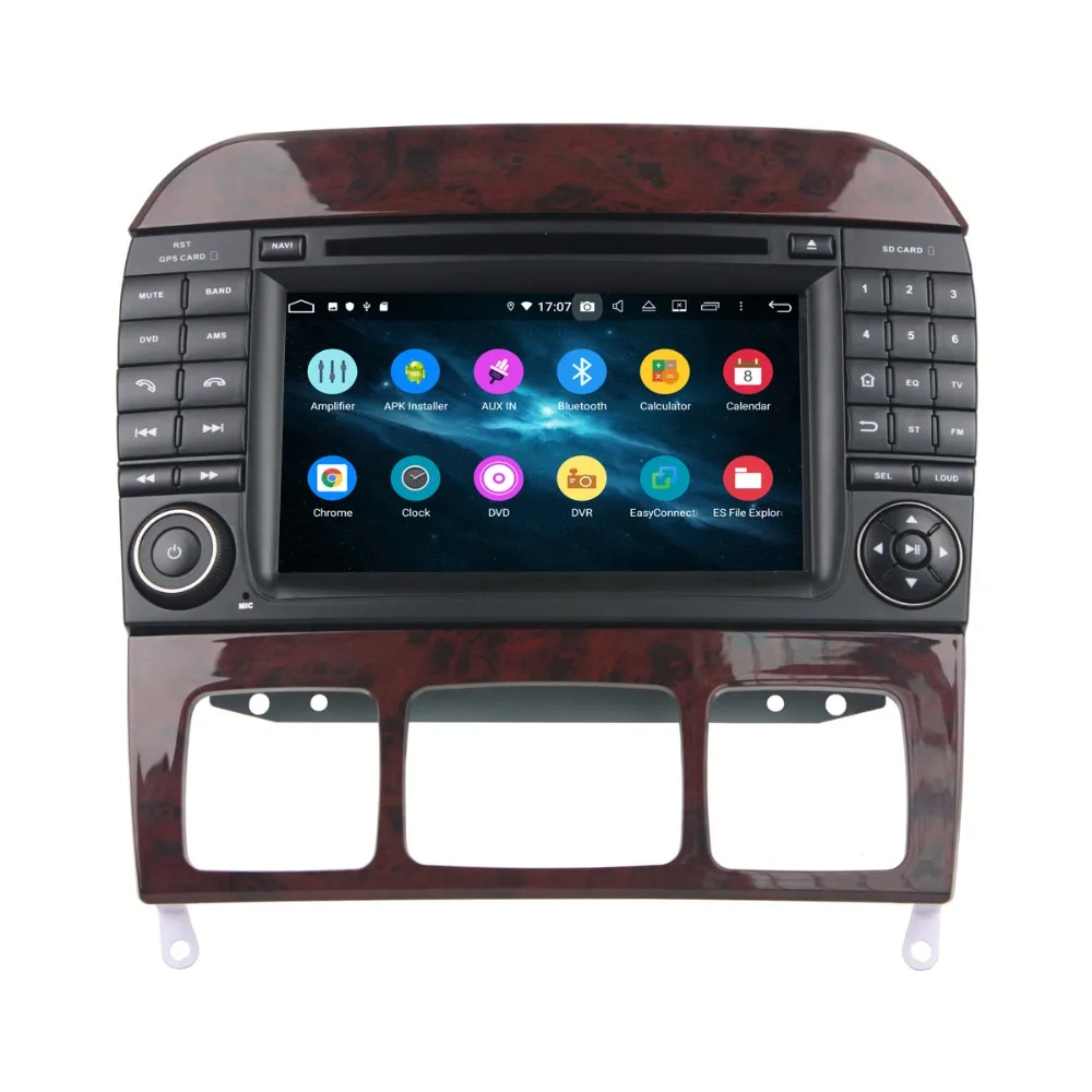 Android 9,0 автомобильный dvd-плеер gps навигация Мультимедиа Стерео для BENZ S Class W220 S280 S320 S350 S400 S430 авто радио головное устройство