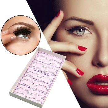 

Makeup False Eyelashes Cosplay Party 3D Natural Extension Fake Lashes Wispy Makeup Beauty Extension Tools 10 Pairs