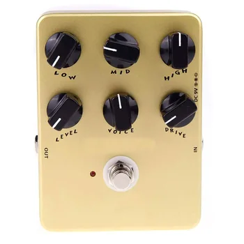 

JF-13 Universal Guitar Effect Pedal True Bypass Design AC Tone Vox Amp Simulator Electric Guitar Parts British Rock Music