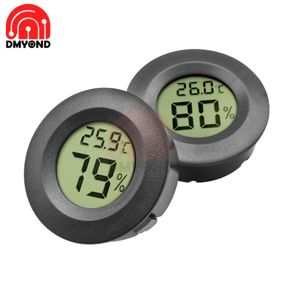 Цифровой мини-термометр гигрометр измеритель температуры для морозилки |