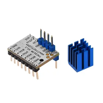 

1Set TMC2130 V1.1 Stepper Stepstick Motor Driver Module Heat Sink for 3D Printer Protection Parts Accessories