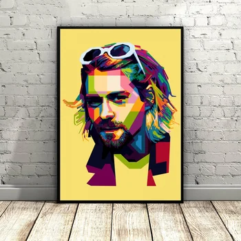 

Kurt Cobain Art Poster Canvas Painting Print Wall Art Decor Dropshipping