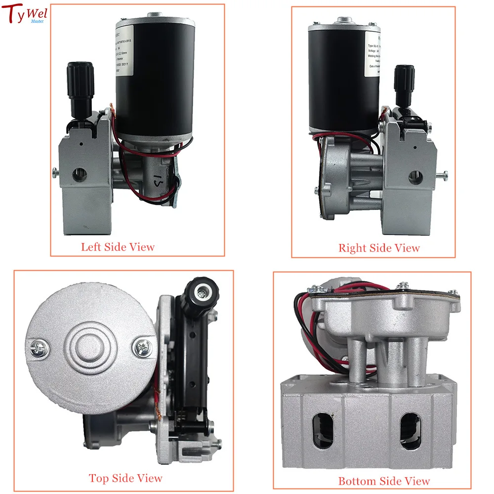 Welding Wire Feeder DC 24V 4 Rolls SSJ-15 Wire Feed Assembly Feeder Roll For Steel Aluminum Flux Cored MIG Welding Machine