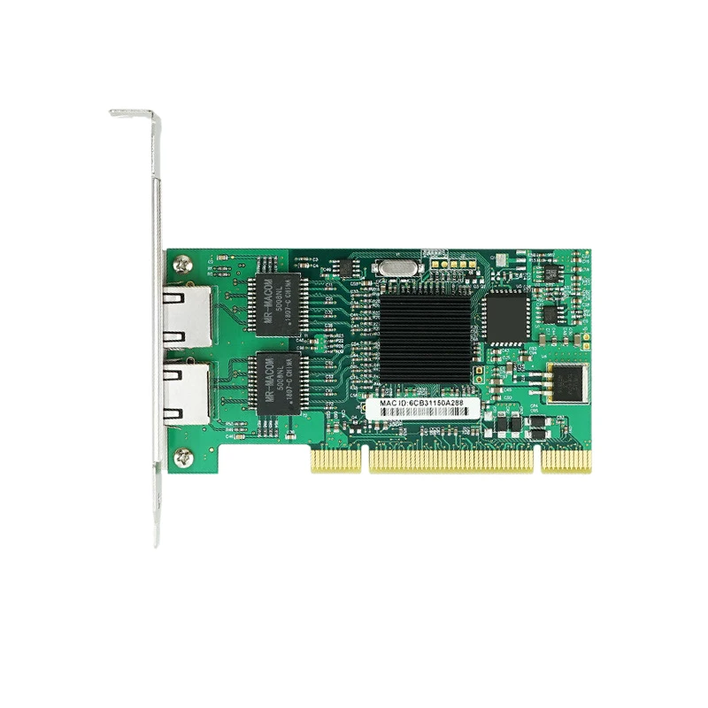 Pci Dual Rj45 Port Gigabit for Ethernet Lan Network Card 10/100/1000Mbps for Intel