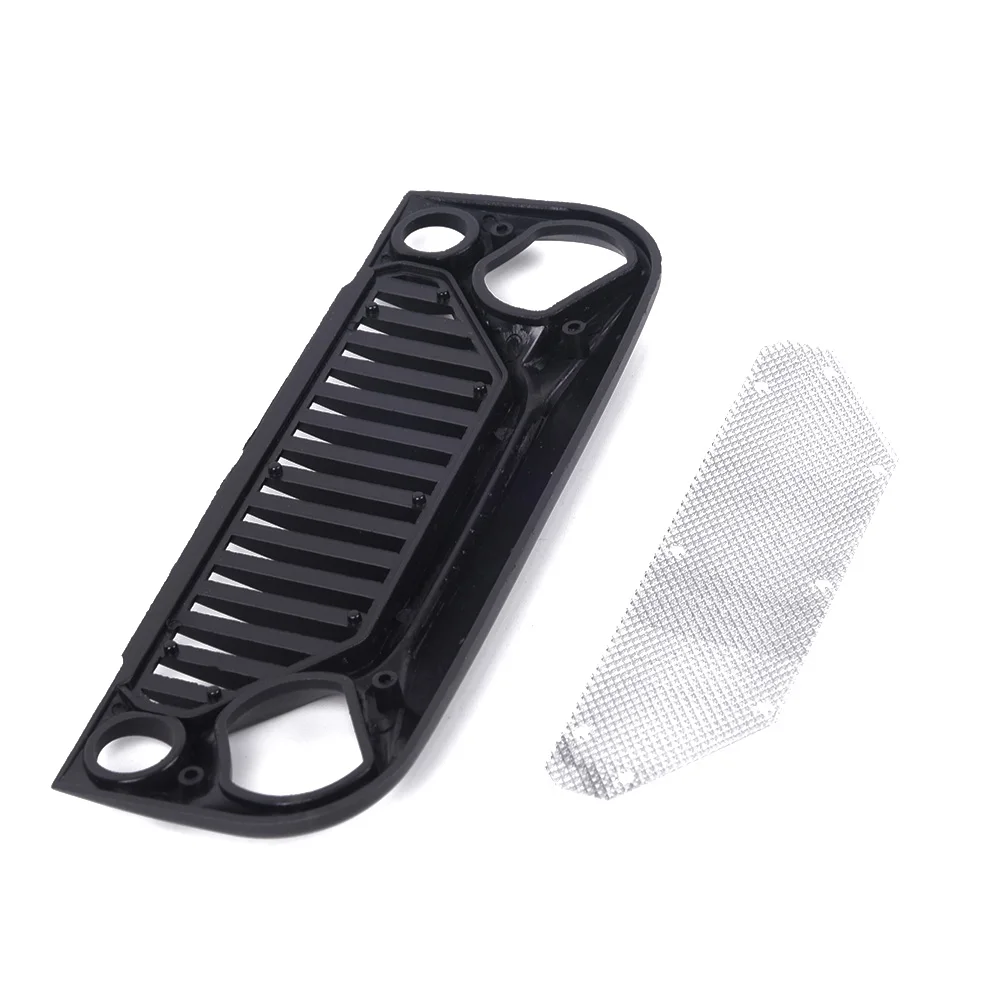 Воздухозаборная решетка Передняя сторона для Jeep Wrangler 1/10 RC Рок Гусеничный осевой SCX10