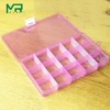 New 15 Slots Cells Colorful Portable Jewelry Tool Storage Box Electronic Parts Screw Beads Organizer Plastic BOX 171*98*mm ► Photo 3/6