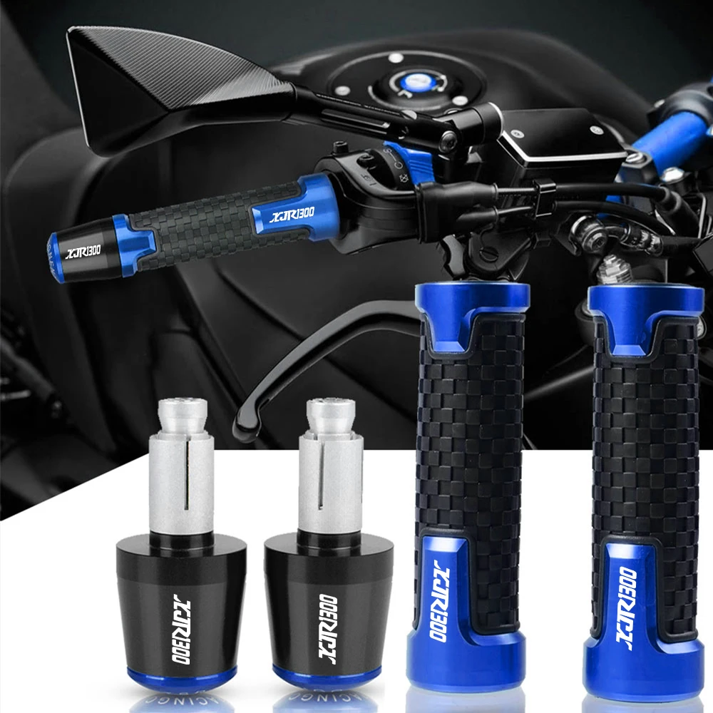 

Motorcycle 7/8'' 22mm Hand Handle Grips Handlebar Grip Ends Plug For YAMAHA XJR1300 1995 1996 1997 1998 1999 2000 2001 2002 2003