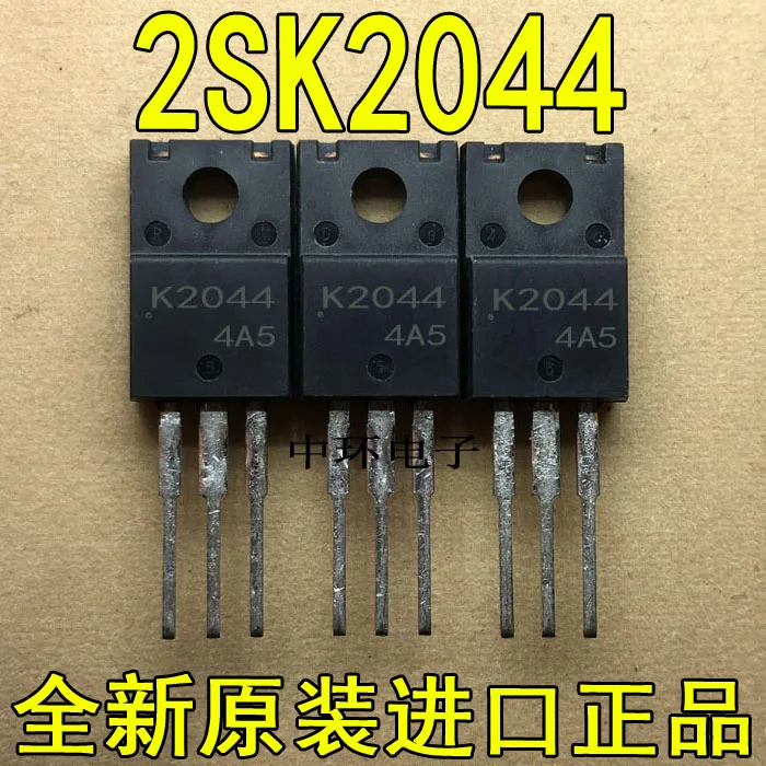 

10pcs/lot K2044 2SK2044LS TO-220F 4A 600V FET
