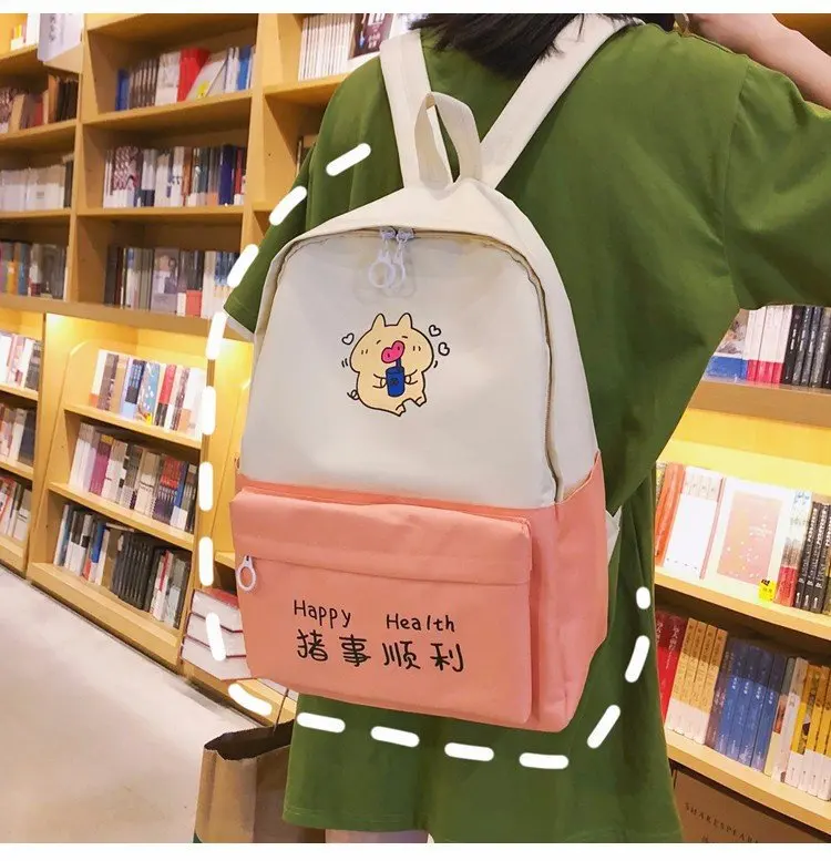 

Oxford Cloth Backpack Women's Korean-style 2019 New Style Large-Volume Cool GIRL'S Sense Fashion Shoulder