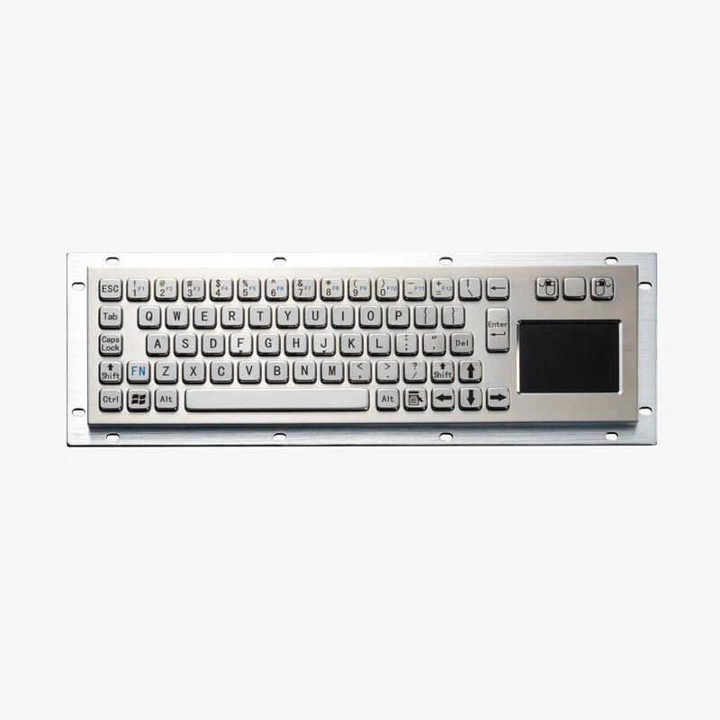 PROD 4000574270615 Rugged Industrial Touchpad Keyboards Brushed
Stainless Steel Metal Keyboard For Kiosks ROV UAV Console